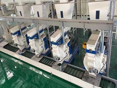 Εγκατάσταση πλήρως αυτόματης γραμμής παραγωγής δισκίων ξύλου βιομάζας 15 τ/ώρας